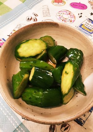 3分！きゅうりと練り梅のさっぱり和え-レシピのメイン写真