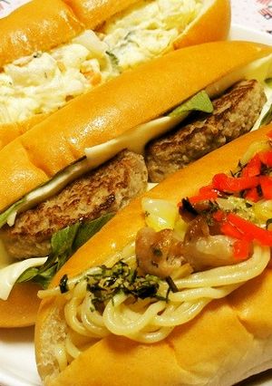 3種のコッペパンサンド弁当Ⅲ-レシピのメイン写真