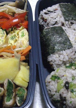 ヱスビー「十八穀ご飯の素」でおにぎり-レシピのメイン写真