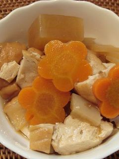 魚河岸あげと大根のころころ煮-レシピのメイン写真