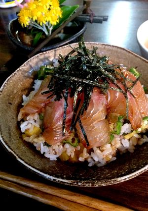 子供が喜ぶ^_^ 鯛とオクラの丼ぶり-レシピのメイン写真