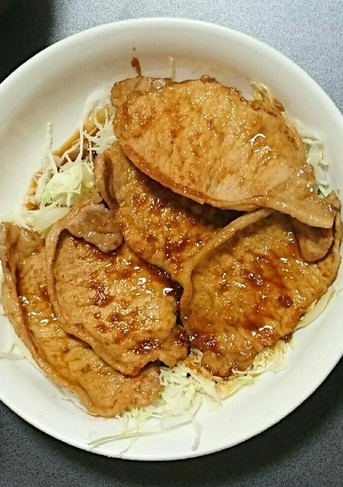 豚肉の生姜焼き-レシピのメイン写真