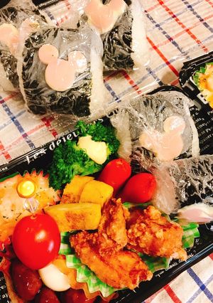 小学生#即席キャラ弁当☆11-レシピのメイン写真