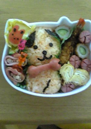 キャラ弁?ワンちゃん-レシピのメイン写真