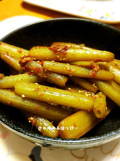 韓国唐辛子で!ふきのきんぴら!簡単-レシピのメイン写真