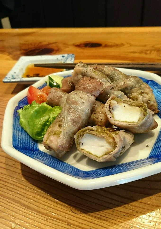 とろろ昆布とはんぺんの肉巻き-レシピのメイン写真
