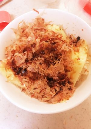 簡単朝ごはんチーズごはん((°ω° )-レシピのメイン写真