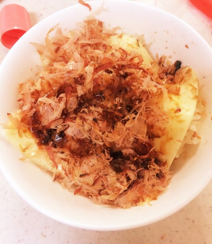 簡単朝ごはんチーズごはん((°ω° )-レシピのメイン写真