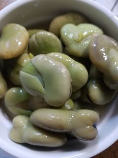 空豆のシロップ煮-レシピのメイン写真