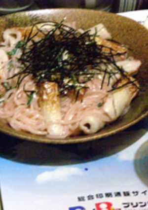 竹輪と葛切りの明太和え-レシピのメイン写真