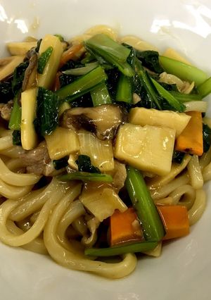 オイスターうどん〈やよい会〉-レシピのメイン写真