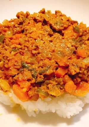俺の大好きな野菜たっぷりドライカレー-レシピのメイン写真
