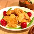むね肉のカレー風味唐揚げ