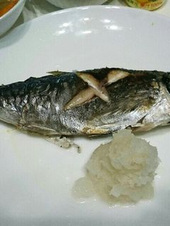 味の塩焼き。おかしらつき。-レシピのメイン写真