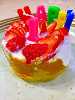 バースデーケーキ 犬 ごはんケーキ-レシピのメイン写真