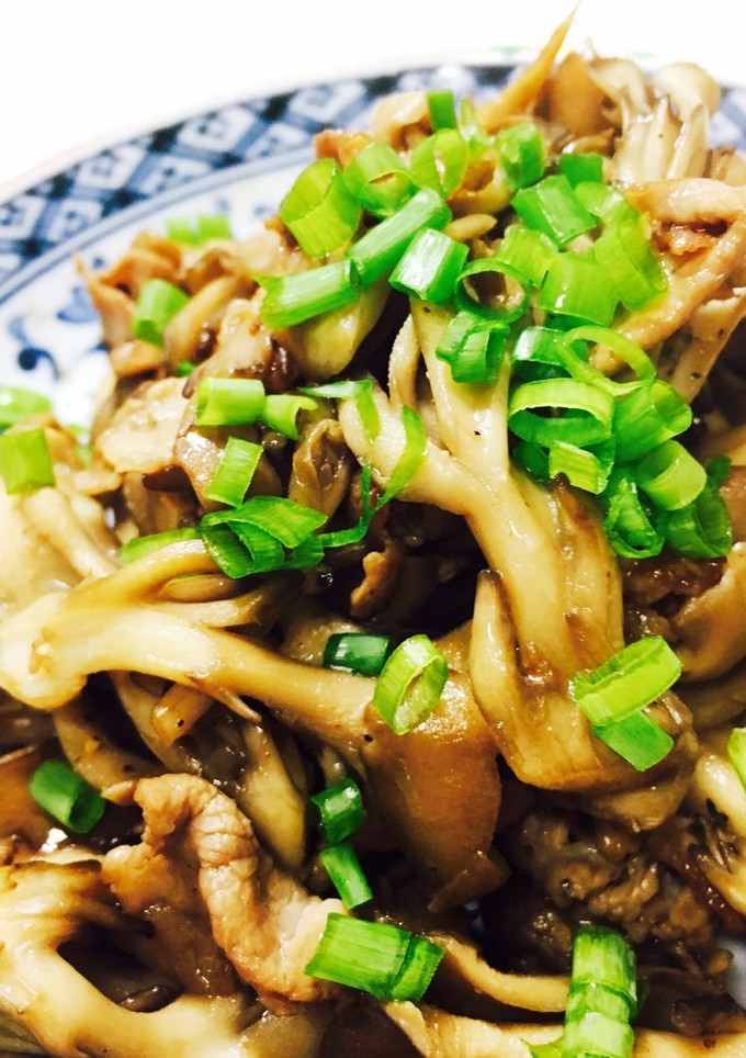 包丁いらずの豚肉と舞茸の追いマヨ炒め-レシピのメイン写真