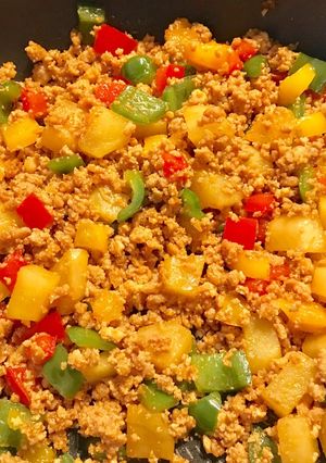 作り置きそぼろdeドライカレー♪お弁当用-レシピのメイン写真