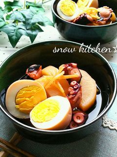 タコと大根のシンプル煮-レシピのメイン写真