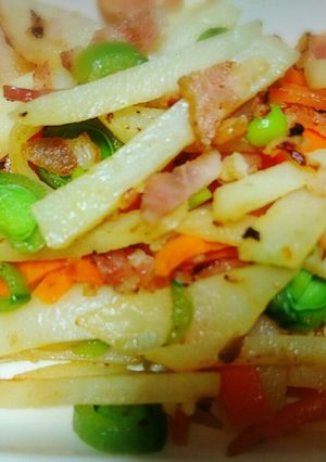 さっぱり塩味★野菜たっぷりきんぴら-レシピのメイン写真