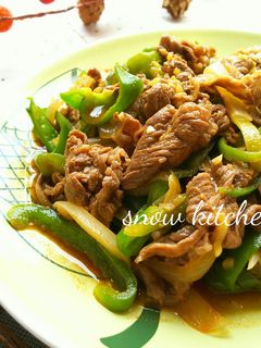 牛肉とピーマンの甘辛炒め-レシピのメイン写真