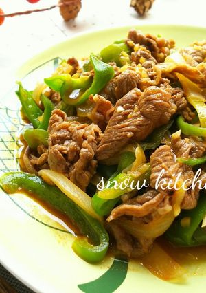 牛肉とピーマンの甘辛炒め-レシピのメイン写真