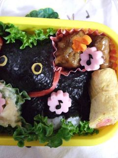靴下にゃんこのキャラ弁-レシピのメイン写真