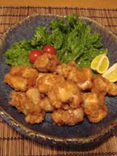 鮭の白子で竜田揚げ!-レシピのメイン写真