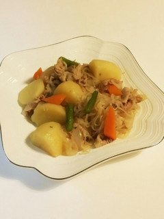 フライパンで簡単肉じゃが-レシピのメイン写真
