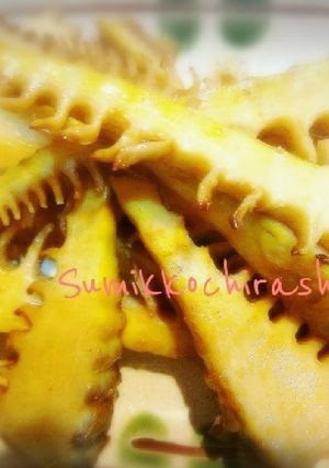 すぐ出来る 孟宗竹(筍)のバター醤油焼き-レシピのメイン写真