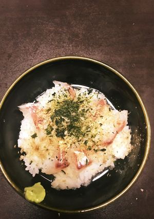 昆布締めわさび鯛茶漬け-レシピのメイン写真