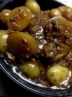 無加水鍋、新じゃがの生姜そぼろ煮-レシピのメイン写真