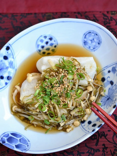 焼き餅のがごめ昆布きざみあん-レシピのメイン写真