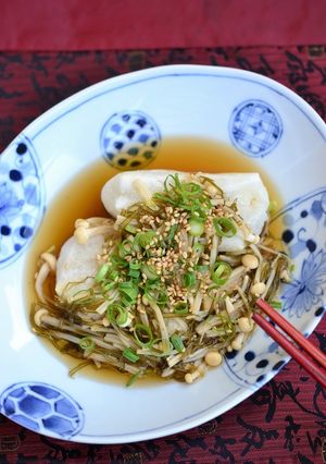 焼き餅のがごめ昆布きざみあん-レシピのメイン写真