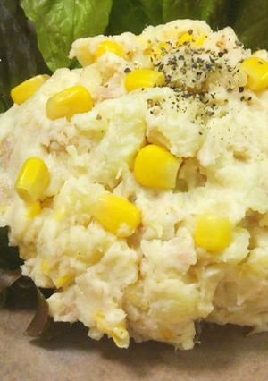 レンジで簡単♪ツナがうれしいポテトサラダ-レシピのメイン写真
