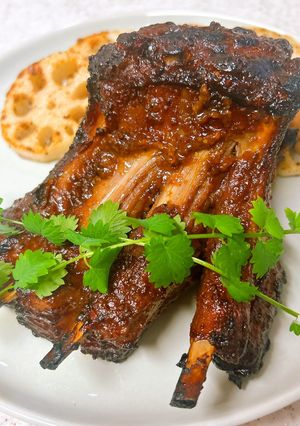 ラムスペアリブの粒マスBBQソース焼き-レシピのメイン写真