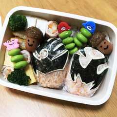 キュウレンジャー★キャラ弁-レシピのメイン写真