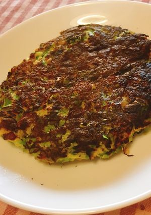 ふわふわ！納豆わかめ焼き-レシピのメイン写真