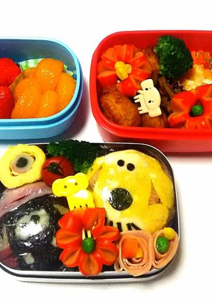 ひつじのショーン 遠足のお弁当-レシピのメイン写真