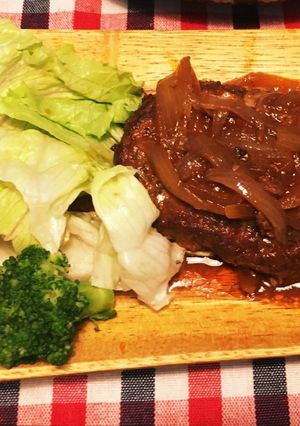 簡単煮込みハンバーグ-レシピのメイン写真
