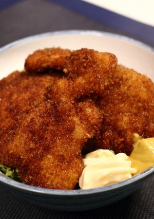 胸肉で！チキンソースカツ丼♪-レシピのメイン写真
