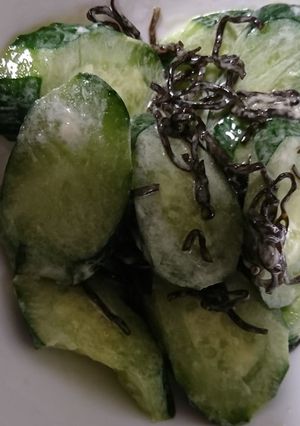 【簡単】きゅうりと塩昆布マヨ-レシピのメイン写真