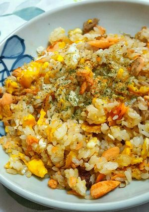 鮭と卵のチャーハン-レシピのメイン写真