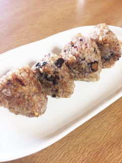 朝ごはんに簡単 焼きおにぎり-レシピのメイン写真