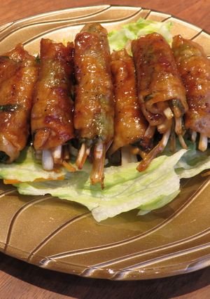 豚肉の新生姜巻き-レシピのメイン写真
