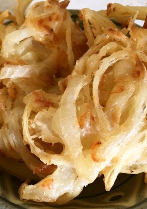 玉ねぎと干しえびのマヨかき揚げ✾-レシピのメイン写真