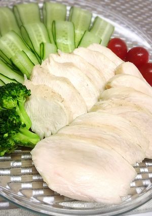 超簡単な 柔らか 鶏胸肉ハム-レシピのメイン写真