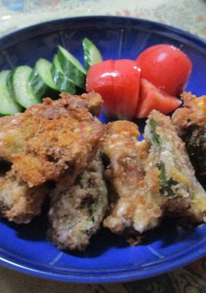 シソのピーマン肉詰め-レシピのメイン写真