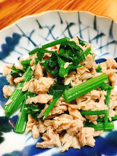 セロリとツナの簡単炒め-レシピのメイン写真