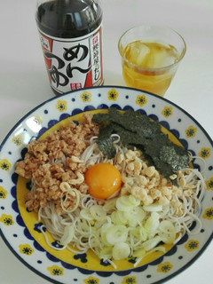 北海道の人は好き?納豆蕎麦。海苔、卵、等-レシピのメイン写真