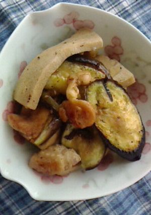 簡単！時短！高野豆腐となすの炒め煮-レシピのメイン写真